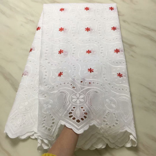 Swiss voile lace in switzerland nigerian lace fabrics latest african laces 2019 tissu dentelle cotton baby fabric5yard/setL1601-