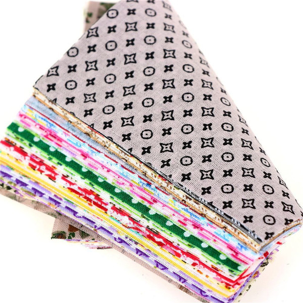 30PCS 10cmx10cm charm pack cotton patchwork fabrics cloth sewing DIY patches 2019