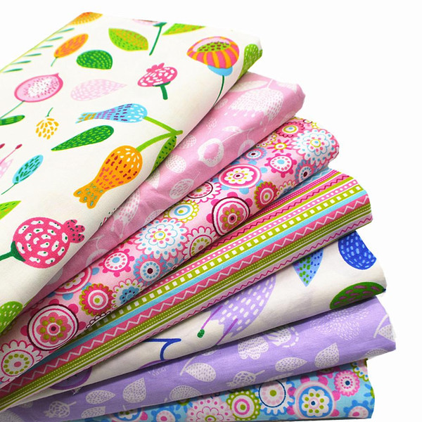 40*50cm 7 Fat Quarters Quilting Fabric Bundles for Quilting Sewing DIY Telas Tissus Patchwork Sewing Textiles Handmade (Bohemia)