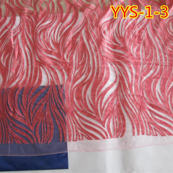 New arrival African fashion French net lace fabric YYS-1-3