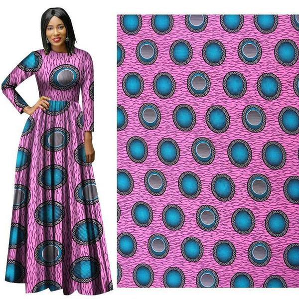 100% polyester sanding double-sided printed fabric fabric geometric pattern African fashion cloth wholesale new custom free ship