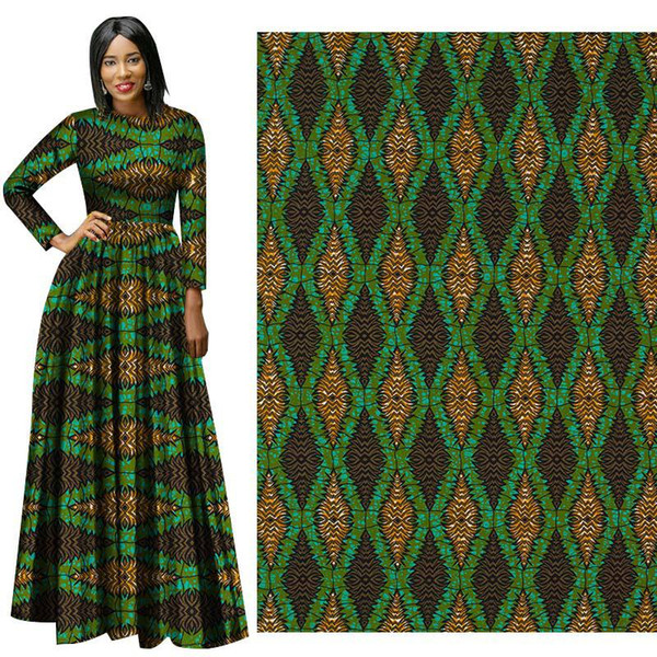 New High Quality Binta real Wax Cotton Hollandais Fabric Wax African Fabric Batik Fabrics for Africa Clothing dress suit