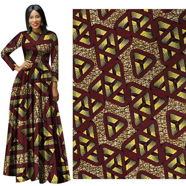 Hottest Sale African Veritable Wax Hollandais Guaranteed 100% Cotton Dutch New Wax Holland African fabric free ship