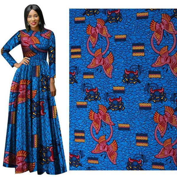 Hollandais Wax High Quality new Wax design Dutch Wax African fabric Hollandais Hot Sale Design for Party dress suit