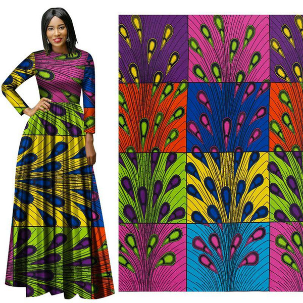 Latest High Quality 100% Cotton Fabric Popular Style African Wax Prints African Fabric new Wax Print Fabric