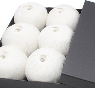 Cashmere Ball Scarf and Wool Group Hand-woven Girls and Girls Material Pack Diy