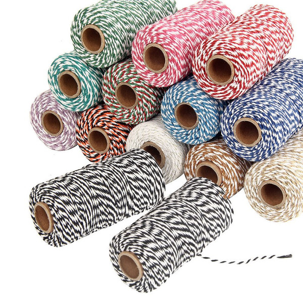 100M Natural Jute Twine Burlap String Rope Party Wedding Gift Wrapping Cords Thread Scrapbooking Florists Craft Decor