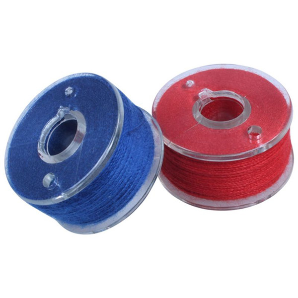 Prewound Thread Bobbins with Bobbin Box for Brother/ Babylock/ Janome/ Elna/ Singer, Assorted Colors,Pieces