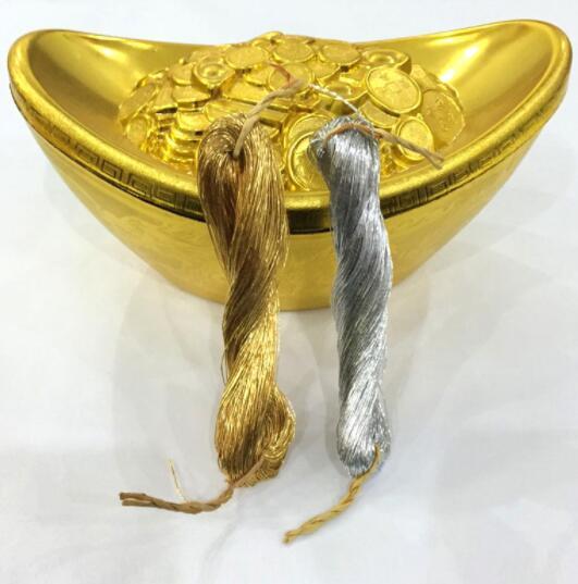 TPRPYN 1pc=70 Meter GOLD beautiful gold thread embroidery thread sewing line