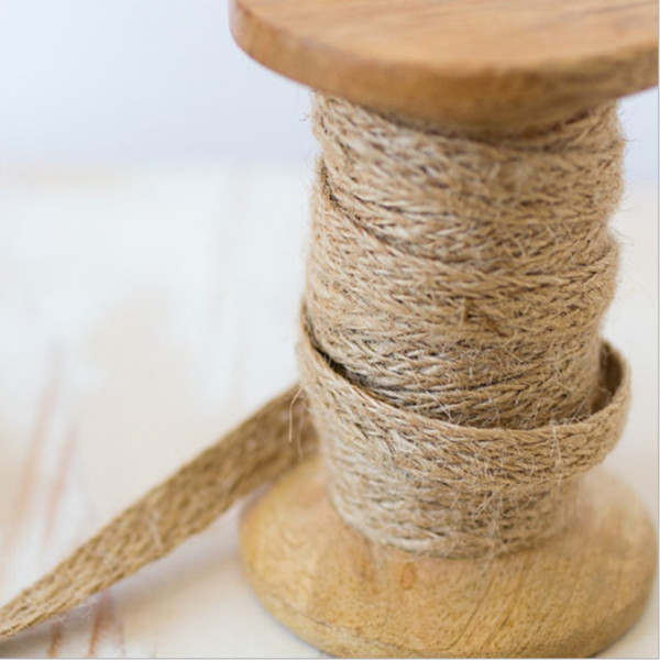 1cm wide craft decoration gift decoration woven rope wedding rope