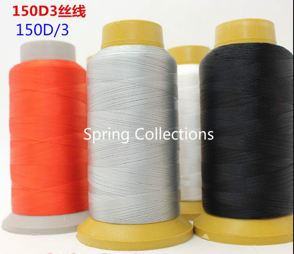 3PCS/lot High-strength 150D 3strands Thread Nylon Filament Thread Sewing Embroidery For Curtain Thin cloth