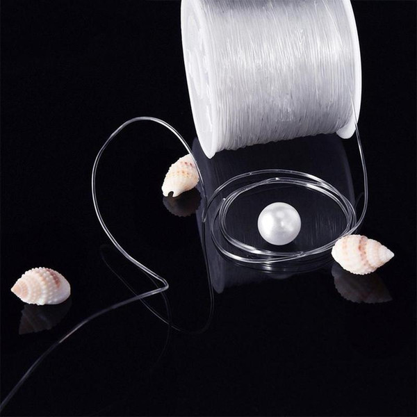 Wholesale-2PCS 10M/Roll New Strong Elastic Stretchy Beading Thread Cord Bracelet String For Jewelry Making