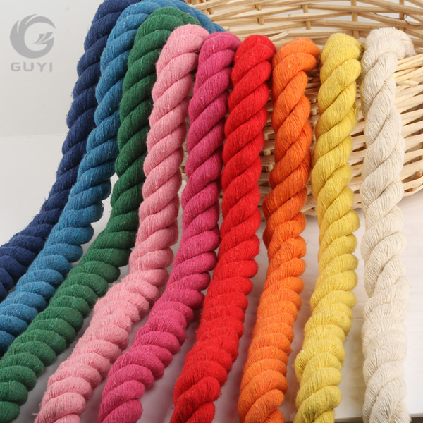 20mm Cotton Rope Cotton Cord Macrame Rope Handmade Home Decorative String 5m/lot