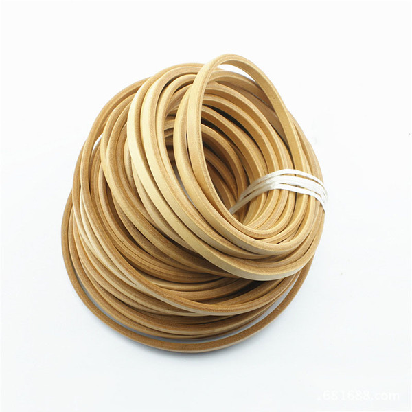 10*6mm First Layer of Vegetable Tanned Leather Rope Strips Leather Materials, Accessories