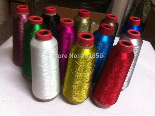 Embroidery Sewing Machine Thread,DIY Hand Sewing Thread,Gold And Silver Thread,Also For Cross Stitch,1Pc/Lot,High Quality!