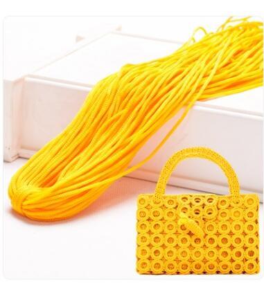 High Quality Nylon Woven Hollow Yarn Hand for Knitting Shoes Cap Wool Doll Cloth Line Blanket Cushions Crochet Yarn