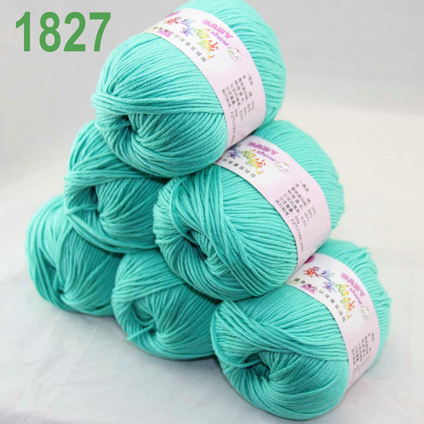 Sale Lot of 6 balls x 50g Cashmere Silk velvet Children Yarn Teal 18-27