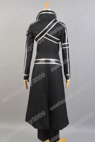 Sword Art Online SAO Kazuto Kirigaya Kirito Black Jacket Pant For Men Anime Halloween Cosplay Costume