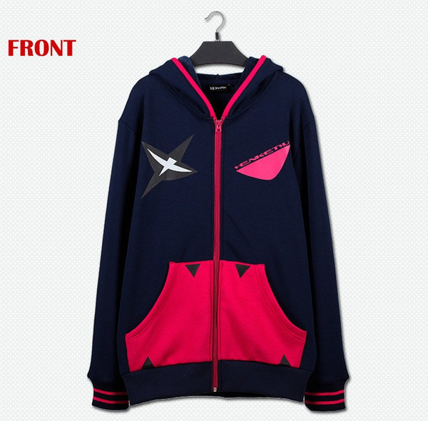 Japanese Cartoon Anime Cosplay Costume KILL la KILL Senketsu Cosplay Hoodie size M L XL Jacket