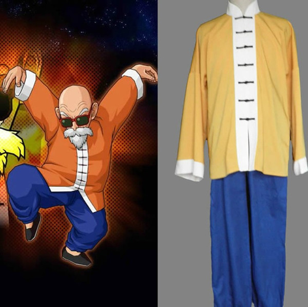 Dragon Ball Anime Master Roshi Kame Sennin Cosplay Costume