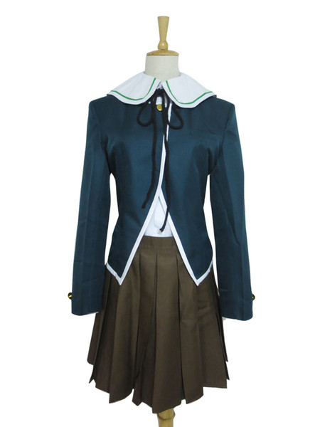 Danganronpa Chihiro Fujisaki Uniform Cosplay Costume