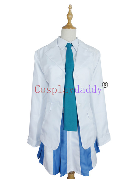 SHIROBAKO White Box Ema Yasuhara Ema Dress Cosplay Costume