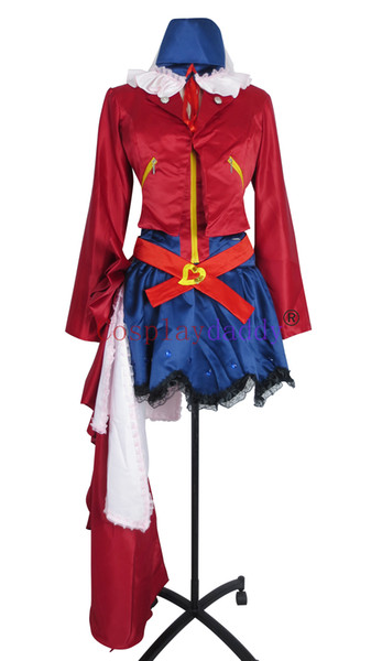 Macross Frontier Cosplay Sheryl Nome Dress Costume H008