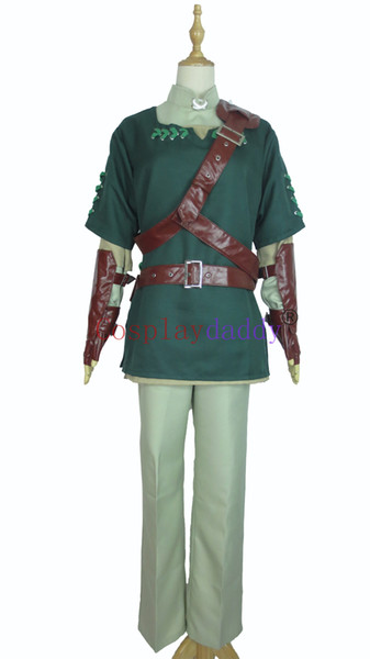 The Legend of Zelda Link Cosplay Costume Custom Made H002