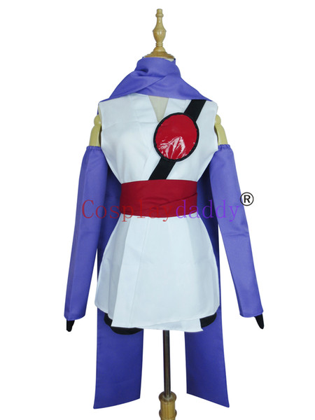 Silver Soul Sarutobi Ayame Cosplay Costume With Glasses