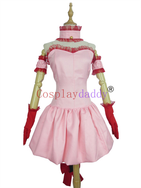 Tokyo Mew Mew Ichigo Momomiya (Transfiguration) Cosplay Costume with gloves C018