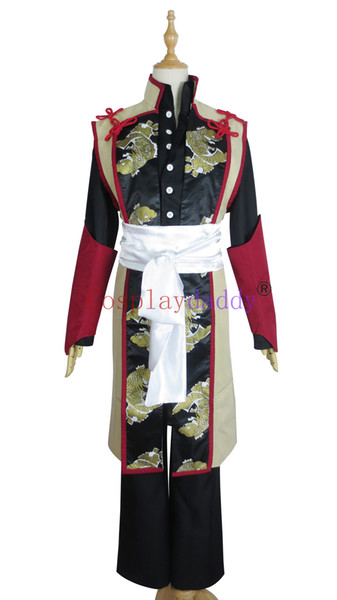 Hakuoki Souji Okita Suit Cosplay Costume