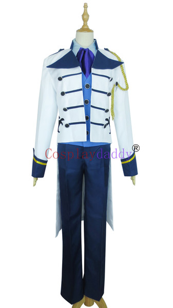 Movie Snow Queen Prince Hans Halloween Whole Set Cosplay Costume