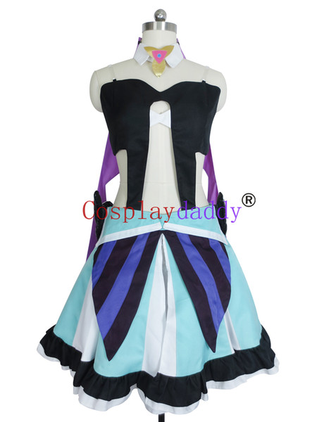 Macross Delta Mikumo Guynemer Girls Party Dress Cosplay Costume S002