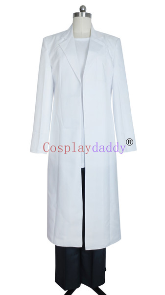 Steins Gate Cosplay Okabe Lab Coat Costume