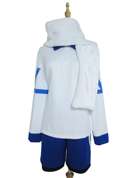 Inazuma Eleven Cosplay Shiro Fubuki Costume