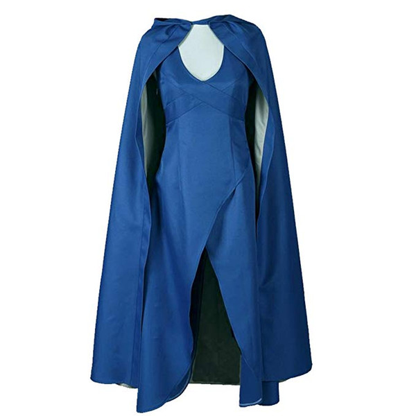 Womens Top Design Cosplay Show Costume Dress Cloak