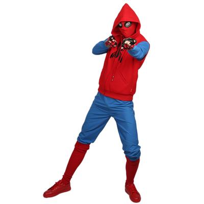 Return to Spider-Man COS clothing men's new version of a full set of cosplay clothes suit