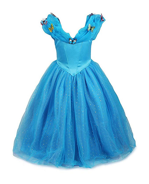 Cosplay Cinderella Dress Princess Costume Girl Queen Party Dress up