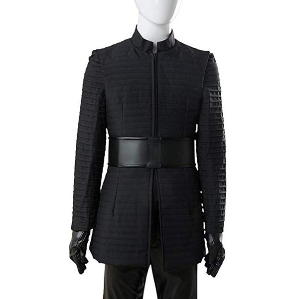 Mens Halloween Costume Kylo Ren The Last Jedi Tunic Cloak Outfit Cosplay