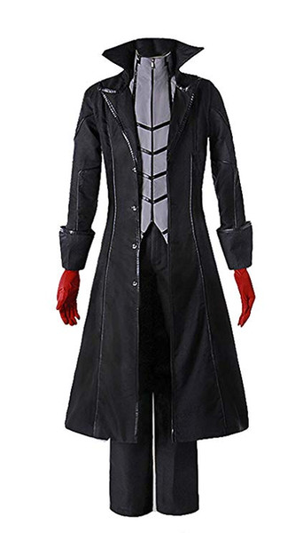 Persona 5 Dancing Star Night Joker Protagonist Akira Kurusu Cosplay Costume Suit