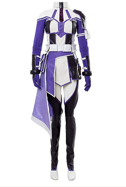 SAO Sword Art Online Fatal Bullet Zeliskam Cosplay Costume Halloween Dress Outfit