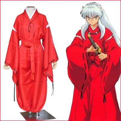 Inuyasha COS clothing witch clothes dog Inuyasha cosplay costume men and women kimono full set of cartoon character clothing