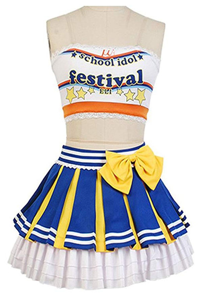 LoveLive! Cheerleaders Uniform Suit Outfit Cosplay Costume