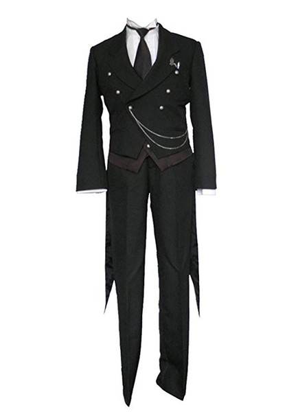 Black Butler Cosplay Costume Sebastian Michaelis 1st