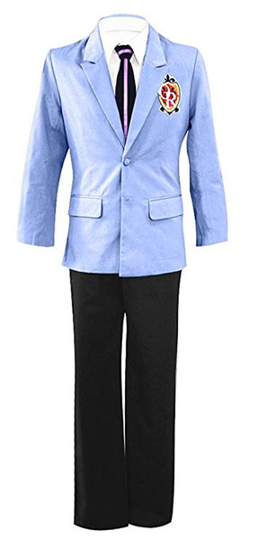 Ouran High School Host Club High School Uniform Blazer Jacket Unisex Cosplay Costume Full Sets Cosplay Costume