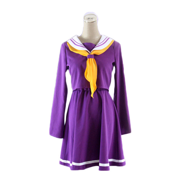 NO GAME NO LIFE Shiro Sailor Suit Cosplay Uniform Costume