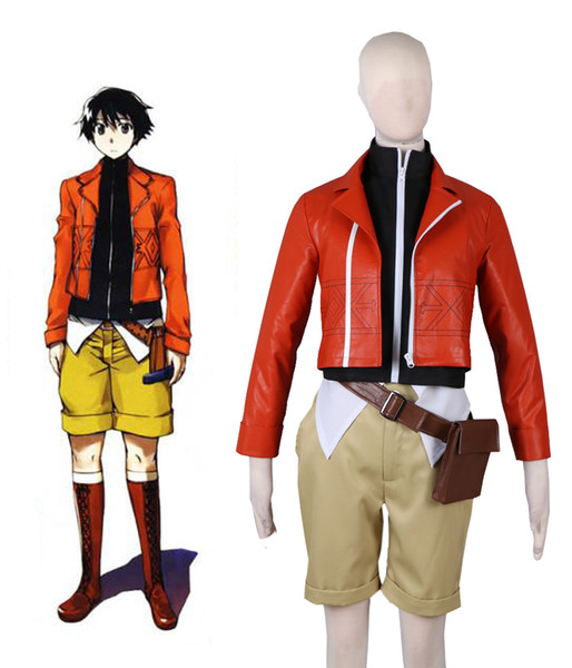 Future Diary Amano Xuehui Leather Suit Anime Cosplay Menswear