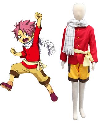 Fairy Tail Naz Kids Anime Cosplay Menswear