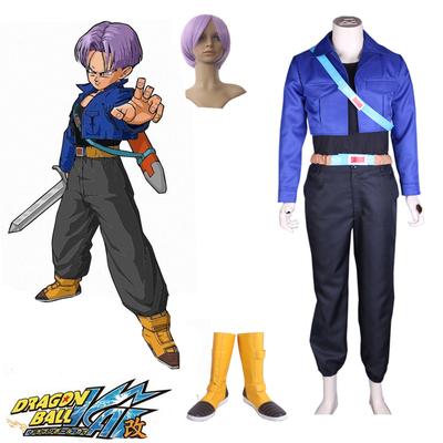 Dragon Ball Z Future Articles Trunks Battle Suit Anime Cosplay Menswear