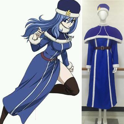 Fairy Tail Zhu Bian Luo Kesi Magician Siamese Skirt COS Cosplay Anime Costume